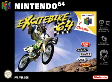 Excitebike 64 (Europe) box cover front